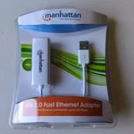 Usb 2.0 Fast 10/100 Mbps RJ45 Lan Ethernet Adapter - Manhattan 506731. Fixed Price $20.00.