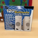 Iconcepts 120 Watts Speakers 21452 Nib. Fixed Price $24.99.