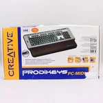 Creative Prodikeys Pc-midi Usb Multimedia CF0040 Lavender Pink Trim Open Box. Fixed Price $62.25.