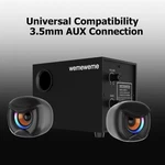 Wemeweme Computer Speakers, Pc Subwoofer Desktop Laptop Monitor Gaming. Fixed Price $26.50.