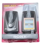 New Sony SRS-A27 Active Speaker Sytem For Md/cd/cassette Tape Walkman Pc Vintage. Fixed Price $35.19.