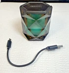 Ihome Portable Bluetooth Color Changing Speaker Model IBT68 W/ Charger. Fixed Price $18.00.