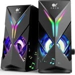 Orow Computer Speakers, Desktop With Various Colorful Led, 10W.... Fixed Price $29.95.
