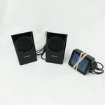Sony SRS-M30 Portable Travel Speakers Tested Works W/ Power Supply. Fixed Price $20.99.