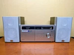 Sharp SD-EX200 1-BIT Digital Audio System Matching CP-EX200 Speakers Box. Fixed Price $150.00.