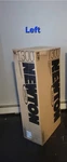 New Cambridge Soundworks T300 Tower Speaker Blonde Maple Left. Fixed Price $300.00.