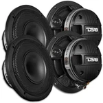 4X DS18 6.5" 2-WAY Speakers With Driver PRO-HY6M Slim 150 Watts Rms 8-OHM. Fixed Price $259.95.