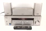 Sony STR-K740P Gray Digital Audio,video Center,silver SS-MSP2 Bookshelf Speakers. Fixed Price $75.00.