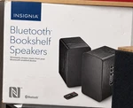 New Factory Sealed Insignia Bluetooth Bookshelf Speakers (pair) (NS-HBTSS116). Fixed Price $58.99.