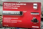 Toshiba Multimedia Center Audio Usb Hub PA3390U-1MPM Laptop Notebook Pc Ethernet. Fixed Price $49.99.