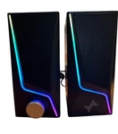 Wired Computer Speakers SK400 With Lighting Open Box Tested & Works By Nylavee. Fixed Price $24.99.