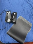 Rgb Computer Speakers Usb (njsj) & Large Mouse Pad Barely Used. Fixed Price $20.00.