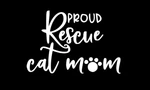 Proud Rescue Cat Mum Decal Sticker Car Phone Laptop Window Ipad Mug Water Bottle. Fixed Price $7.86.