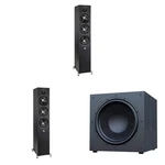 Elac Debut 3.0 DF63 Black Tower Speakers (pair) With 15 Inch Subwoofer. Fixed Price $2022.30.