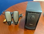 Vintage Dell A425 Zylux Multimedia Computer Speaker System W/ Subwoofer Tested. Fixed Price $39.98.