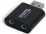 Plugable Usb Audio Adapter With 3.5MM Speaker/headphone And Microphone Jacks. Fixed Price $33.40.