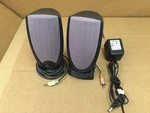 Genuine Dell W2739 12V Aux Stereo Multimedia A215 Speaker W/ Power Supply Tested. Fixed Price $29.00.