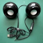 Gear Head Usb 2.0 Speakers - Model SPK1850BLK. Fixed Price $15.99.