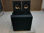 Logitech Z533 2.1 Computer Subwoofer And Control Pod W/ Satellite Speakers. Fixed Price $89.99.