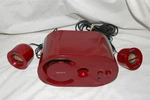 Sony SRS-D25 Active Computer Speaker System 2.1 Red Please Read Tested. Fixed Price $44.95.