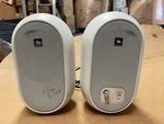 Jbl One Series 104-BT Compact Desktop Reference Monitors, Bluetooth, White,used. Fixed Price $157.50.