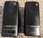 Sony SRS-A50 Classic Compact Multimedia Active Speakers For Pc/computer Vintage. Fixed Price $49.98.