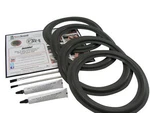 10" Altec Lansing 501 Foam Edge Woofer Surround Speaker Repair Kit 4 Pack. Fixed Price $44.10.