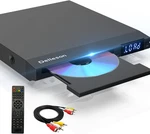 All Region Free Compact Dvd Player For Tv, Microphone Jack, Av Output & Usb Inpu. Fixed Price $37.22.
