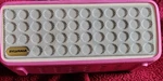 Sylvania Model # SP258-PINK Blue Tooth Speaker. Turns On Not Tested.. Fixed Price $9.99.