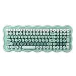 Ijoy Wavy Wireless Keyboard Green Slim Design. Fixed Price $14.95.