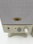 Cyber Acoustics CA-2022R Computer Speakers White Tested Works With Power Cable. Fixed Price $10.35.