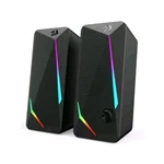 Redragon GS510 Wired 2.0 Rgb Gaming Computer Speakers, Black. Fixed Price $40.00.