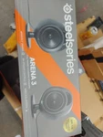 Steelseries Arena 3 Bluetooth Gaming Speakers With Polished 4" Drivers 2-PACK Vg. Fixed Price $100.00.