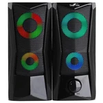 Befree 2.0 Computer Gaming Desk Shelf Portable Speakers W Color Led Lights. Fixed Price $43.55.