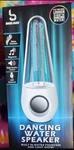 Bass Jaxx Dancing Water Speaker Nib. Fixed Price $20.00.