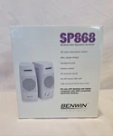 New Benwin Multimedia Speaker System SP868 20 Watts Power 3D Surround Sound Usb. Fixed Price $15.47.