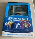 New Sirius Sportster Replay SP-R2 Radio + Vehicle Kit SP-TK2R SPR2 Pre FCC87.7. Fixed Price $122.15.