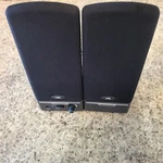 Cyber Acoustics Ca 2014 Computer Powered Stereo Set Black. Fixed Price $9.99.
