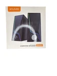 Nylavee SK400 Rgb Computer Speakers 2.0 Channel Usb Powered Easy Control. Fixed Price $22.49.