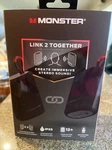 Monster Dna Link Wireless Speaker Model 2MNSK2157B0H2. Fixed Price $34.99.