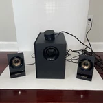 Logitech S-00150 Pc Speaker Boxes Subwoofer Stereo. Fixed Price $114.99.