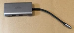 Aukey In 1 Usb Hub Adapter With Ethernet Port CB-C75. Fixed Price $14.99.