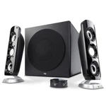Cyber Acoustics CA-3908 2.1 Multimedia Speaker System With Subwoofer, 92 Watts. Fixed Price $344.24.
