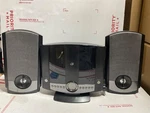 Gpx HM3817DTBLK Cd Home Music System With Am/fm Radio & 2 Speakers Black. Fixed Price $25.00.