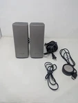 Bose Companion 20 2.0 Wired Computer Speakers W/ Control Pod Volume Silver/black. Fixed Price $128.61.