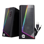 Aqvin Q100 Rgb Lighting Bluetooth Gaming Speakers - Black. Fixed Price $20.00.