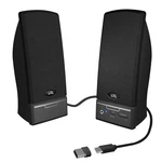 Cyber Acoustics CA-2014USB Computer 2.0 Desktop Speakers. Fixed Price $25.88.