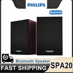 Philips SPA20 Bluetooth Computer Speakers Usb Wooden Stereo Desktop. Fixed Price $71.73.