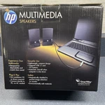 Hp Hewlett Packard Multimedia Speakers GL313AA#ABA Factory Sealed. Fixed Price $19.95.
