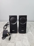 Bose Companion 2 Multimedia Speaker System With Power Supply Tested Working. Fixed Price $49.87.